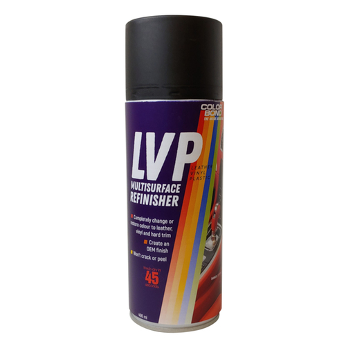 Ford Black LVP Leather, Vinyl and Hard Plastic Refinisher Spray